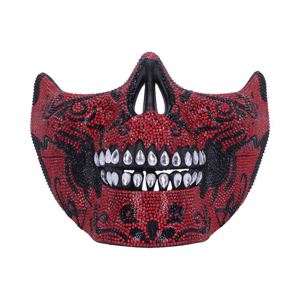 Nemesis Now - Jewelled Masquerade (Red) 17.5cm Masker - Rood
